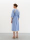 Сукня блакитна з мереживом | 6367031 | фото 3