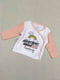 Комплект для новонароджених: сорочечка, повзунки, слинявчик і рукавички | 6367102 | фото 2