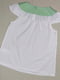 Блуза біло-зелена | 6367419 | фото 3