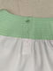 Блуза бело-зеленая | 6367419 | фото 4