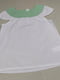 Блуза бело-зеленая | 6367419 | фото 5