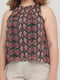 Блуза різнокольорова в принт | 6373741 | фото 3