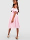 Сукня А-силуету рожева | 6375404 | фото 2