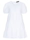 Платье А-силуэта белое | 6375436 | фото 2