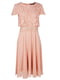 Сукня А-силуету рожева | 6375475 | фото 3