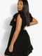 Платье А-силуэта черное | 6375520 | фото 2