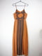 Сукня А-силуету коричнева | 6375594