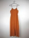 Сукня А-силуету коричнева | 6375594 | фото 5
