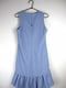 Платье А-силуэта голубое | 6375603 | фото 4