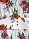 Сукня А-силуету біла з квітковим принтом | 6375638 | фото 4