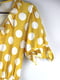 Платье А-силуэта желтое в горох | 6375651 | фото 2