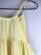 Сукня А-силуету жовта | 6375664 | фото 2