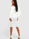 Сукня-футляр біла | 6375730 | фото 2