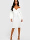 Сукня-футляр біла | 6375730 | фото 3