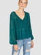 Блуза зеленая | 6375849