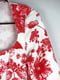 Сукня-футляр червона з квітковим принтом | 6375886 | фото 2