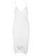 Платье-футляр белое кружевное | 6375926 | фото 3
