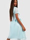 Сукня А-силуету блакитна | 6375932 | фото 2
