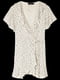 Платье А-силуэта белое в горох | 6376006 | фото 4