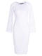 Сукня-футляр біла | 6376049 | фото 3