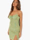 Сукня зелена з квітковим принтом | 6376065 | фото 3