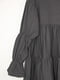 Платье А-силуэта черное | 6376121 | фото 2