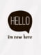 Бодик "Hello, I'm new here" | 6376453 | фото 3