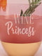 Келих "Wine Princess" рожевий із золотом | 6376725 | фото 5
