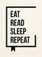 Экосумка "Eat Read Sleep Repeat" | 6376865 | фото 4