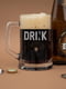 Кружка для пива с пулей "DRINK" | 6377595 | фото 3