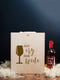 Коробка для 3 бутылок вина "Don`t cry drink wine" подарочная | 6377608 | фото 2