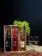 Коробка для вина на три пляшки "Save water drink wine" | 6377770 | фото 3