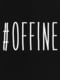 Свитшот "#offine" унисекс | 6378988 | фото 5