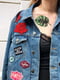 Сет временных татуировок "Зеленые листья" А5 | 6379183 | фото 3