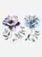 Временная татуировка "Летние цветы" А5 | 6380169