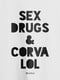 Футболка жіноча "Sex, Drugs and Corvalol" біла | 6380683 | фото 4