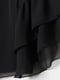 Блузка шифоновая на подкладке черная | 6371388 | фото 3