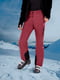 Гірськолижні штани мембранні бордові | 6371541 | фото 2