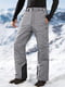 Гірськолижні штани водовідштовхувальні сірі | 6371553 | фото 5