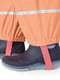 Полукомбинезон-дождевик на флисовой подкладке оранжевый | 6372081 | фото 4