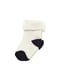 Шкарпетки махрові чорно-білі | 6372207