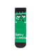 Носки средней длины зеленые с рисунком | 6372218