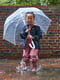 Полукомбинезон-дождевик на флисовой подкладке розовый | 6372413 | фото 4