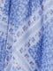 Сарафан шифоновый на подкладке синий с принтом | 6372444 | фото 2