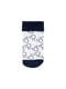 Шкарпетки бавовняні синьо-білі з малюнком | 6373472 | фото 2