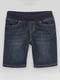 Шорты джинсовые темно-синие | 6373541