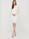 Сукня біла з візерунком | 6382142 | фото 10