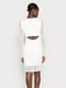 Сукня біла з візерунком | 6382142 | фото 7