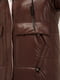 Пальто шоколадного кольору | 6382536 | фото 8