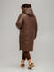 Пальто коричневе | 6382574 | фото 3
